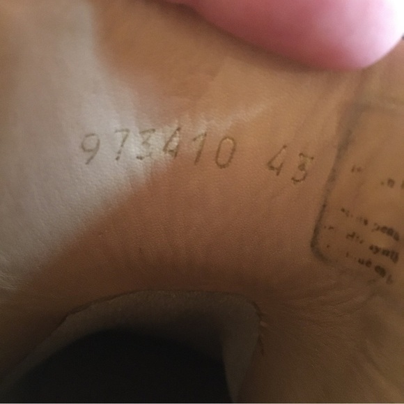 𝅺SARTORI Gold Leather Platform Ankle Chelsea Boots - Picture 8 of 9